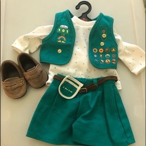 American Girl of Today Jr. Girl Scout outfit.